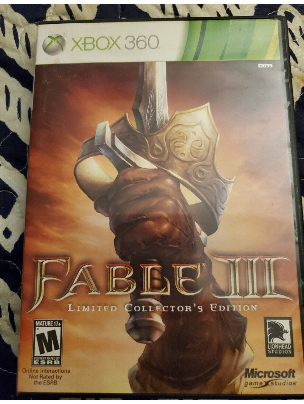 Fable III 3 Limited Collector's Edition (Microsoft Xbox 360)